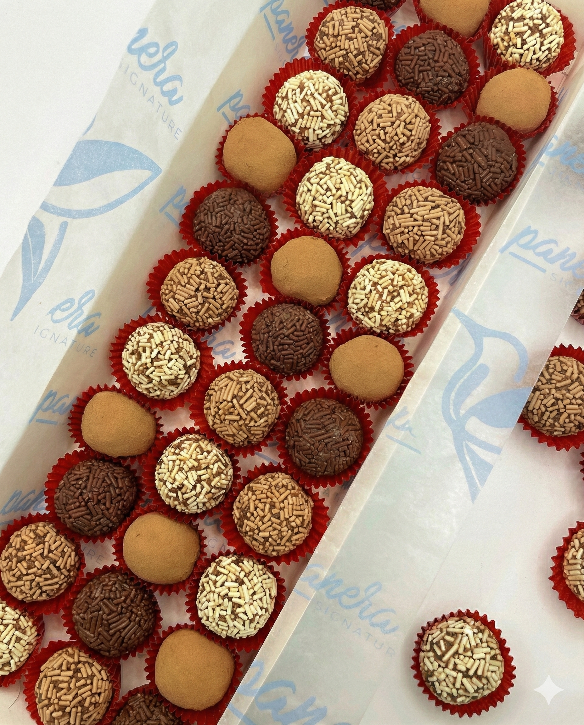 Caja de trufas o tortugas