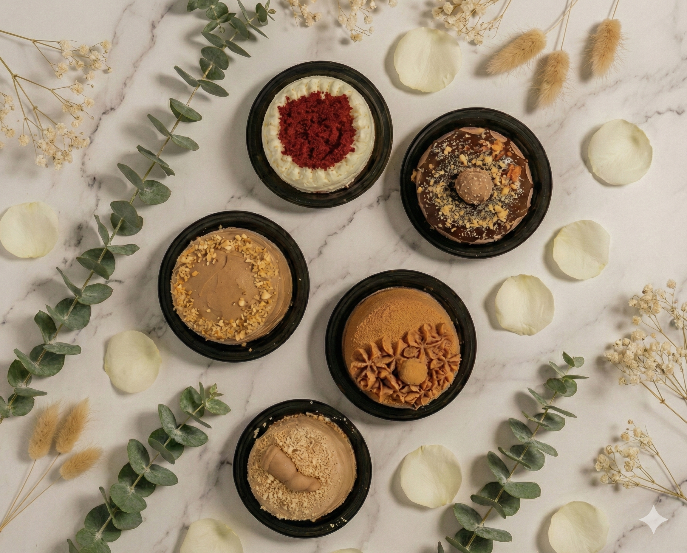 Seleccion de reposteria artesanal de Panera