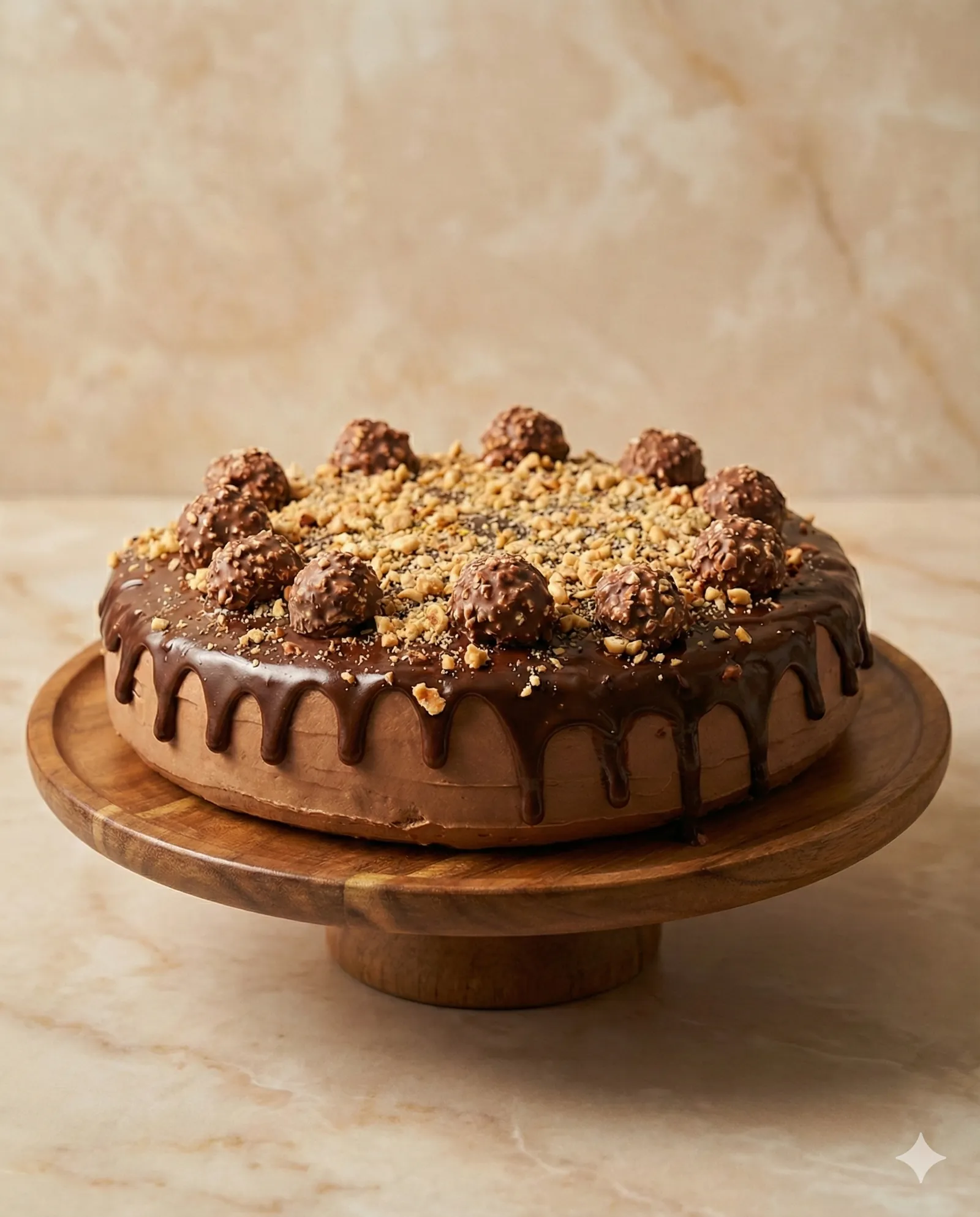 Pastel Ferrero artesanal de Panera Signature en Puebla